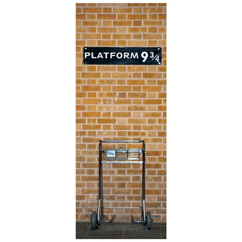 77*200cm magic boy movie poster London Platform 9-3/4 3d door mural vinyl wall stickers kids room decoration cartoon wallpaper
77*200cm magic boy movie poster London Platform 9-3/4 3d door mural vinyl wall stickers kids room decoration cartoon wallpaper