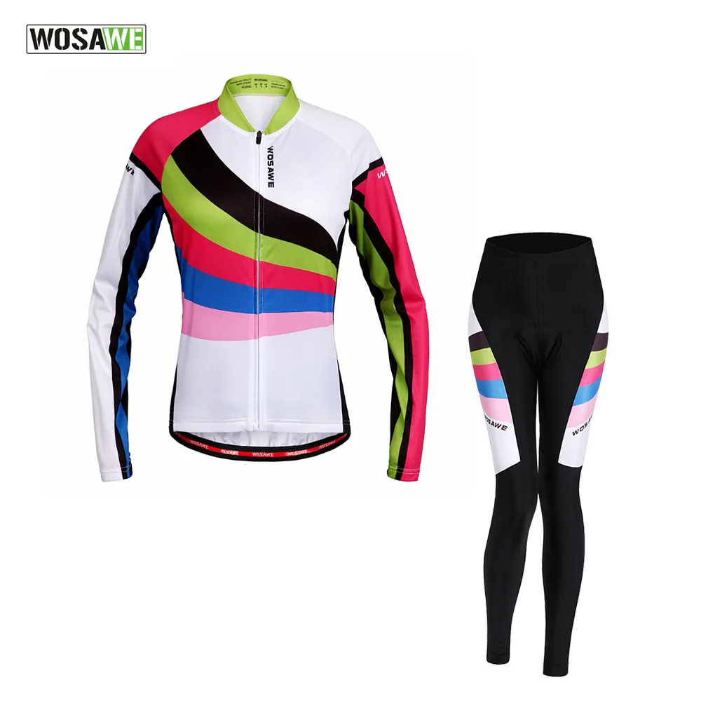 WOSAWE Pro, тонкая женская спортивная одежда с длинным рукавом для велоспорта, MTB, велосипед, 3D, гелевая подкладка, одежда для велоспорта, весна и ...
WOSAWE Pro, тонкая женская спортивная одежда с длинным рукавом для велоспорта, MTB, велосипед, 3D, гелевая подкладка, одежда для велоспорта, весна и ...