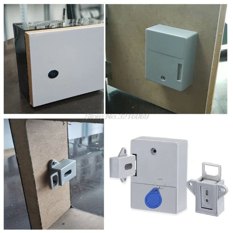 Датчик IC карты цифровой RFID замок IDIY электронный шкаф скрытый смарт замки Sep12