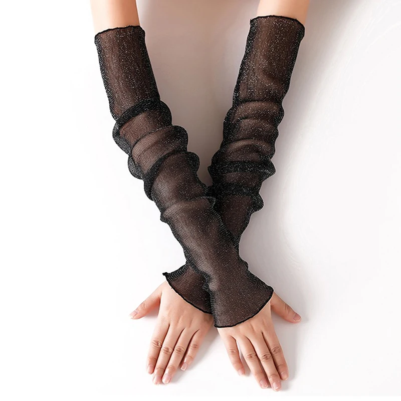 Half finger Mesh Long Ultra-thin Breathable Arm Warmers Summer Sexy Women Girl Fashion Chic Ultra Thin Lace Long Arm Warmers
Half finger Mesh Long Ultra-thin Breathable Arm Warmers Summer Sexy Women Girl Fashion Chic Ultra Thin Lace Long Arm Warmers