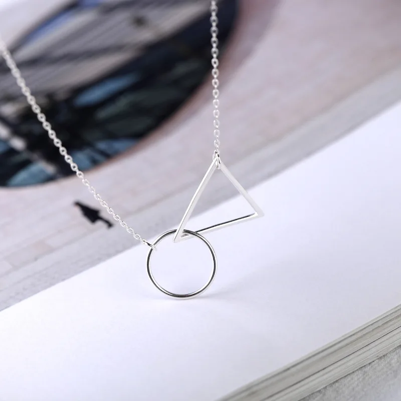 2018 New Arrival Fashion 925 Sterling Silver Pendant Necklace Geometric figure Silver Necklace For Women Fine Jewels Wholesale
2018 New Arrival Fashion 925 Sterling Silver Pendant Necklace Geometric figure Silver Necklace For Women Fine Jewels Wholesale