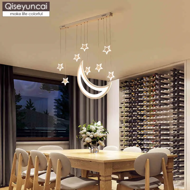 Qiseyuncai Nordic restaurant creative personality led chandelier bedroom modern atmosphere children's room lighting
Qiseyuncai Nordic restaurant creative personality led chandelier bedroom modern atmosphere children's room lighting