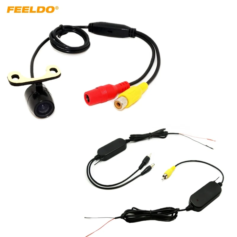 FEELDO 1Set CCD 16.5mm Car Rear View Camera With 2.4 Ghz Wireless RCA Video Transmitter Receiver Kits Module #AM4740
FEELDO 1Set CCD 16.5mm Car Rear View Camera With 2.4 Ghz Wireless RCA Video Transmitter Receiver Kits Module #AM4740