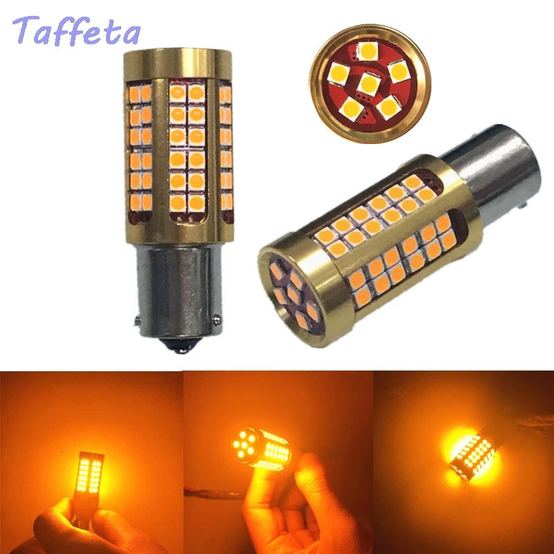 2pcs Tail Light 1156 BA15S P21W BAU15S 3030 78SMD Canbus LED Car Turn Signal Light Bulb Amber Yellow
2pcs Tail Light 1156 BA15S P21W BAU15S 3030 78SMD Canbus LED Car Turn Signal Light Bulb Amber Yellow