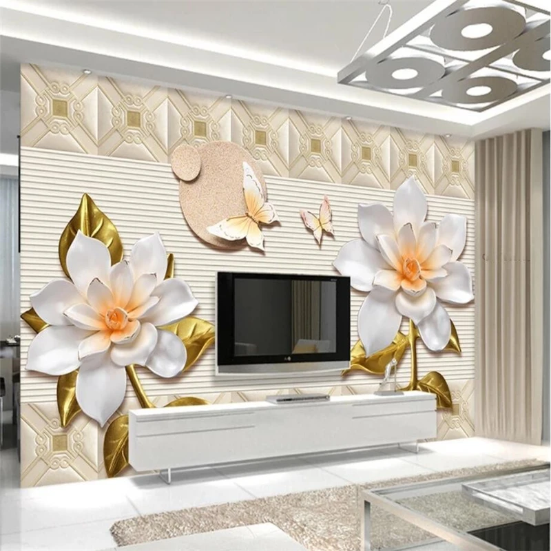 beibehang Large custom wallpaper mural embossed flowers butterfly love living room bedroom TV background wall paintings
beibehang Large custom wallpaper mural embossed flowers butterfly love living room bedroom TV background wall paintings