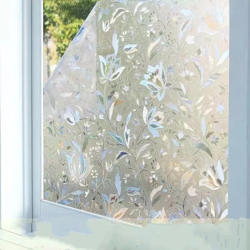 3D Static Privacy Window Film Tulip Flower Frosted Decorative Self-Adhesive films Glass Stickers Opaque Stained 30cm X 100cm
3D Static Privacy Window Film Tulip Flower Frosted Decorative Self-Adhesive films Glass Stickers Opaque Stained 30cm X 100cm