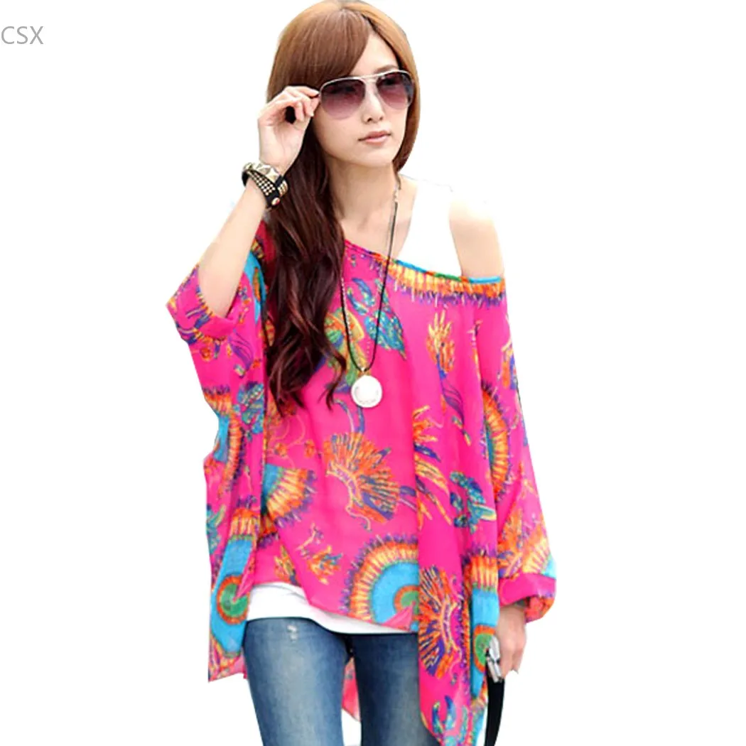 MwOiiOwM New Women Bohemia Batwing Sleeve Round Neck Loose Shirt Top Chiffon Blouse Drop Shipping
MwOiiOwM New Women Bohemia Batwing Sleeve Round Neck Loose Shirt Top Chiffon Blouse Drop Shipping