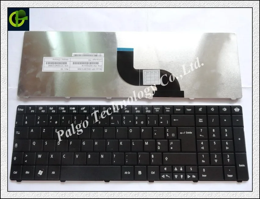 Французская клавиатура для ноутбука Acer Travelmate 5740 5742 как E1 521 531 571 E1-521 E1-531 E1-531G E1-571