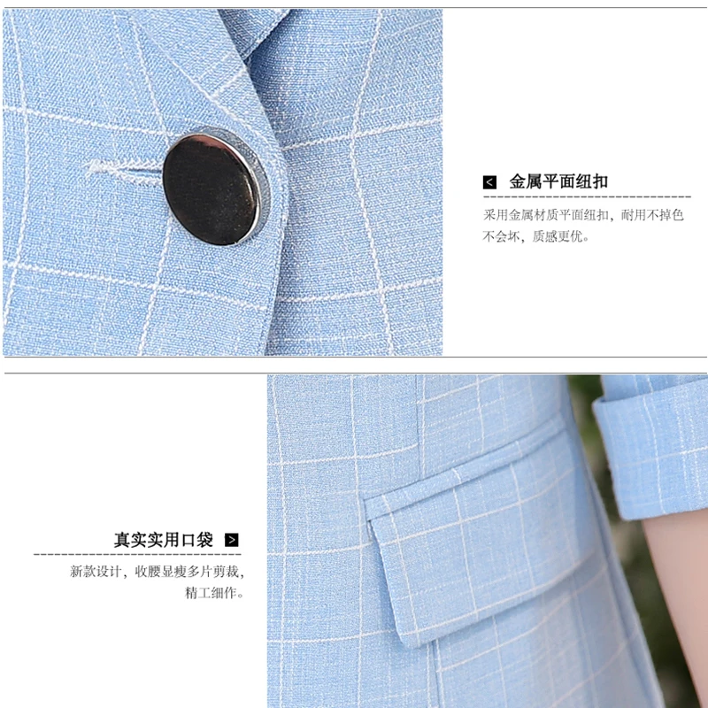 AKSLXDMMD Autumn New Slim Plaid Women Single Button Blazer Coats Ladies OL Office Work Wear Blasers Female Suit Jacket YR088
AKSLXDMMD Autumn New Slim Plaid Women Single Button Blazer Coats Ladies OL Office Work Wear Blasers Female Suit Jacket YR088
