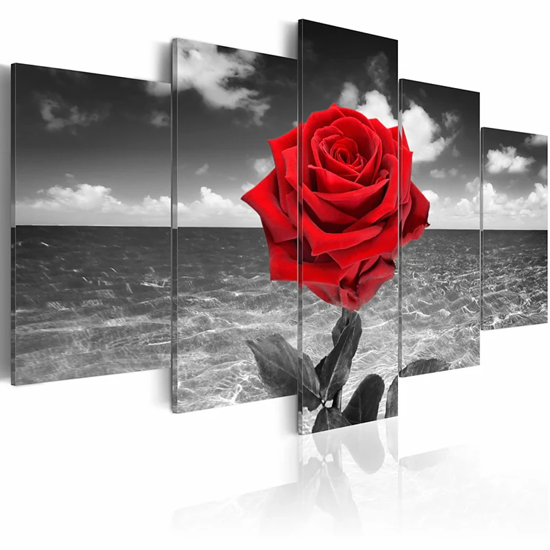 5 pieces/set Red rose poster series Picture Print Painting On Canvas Wall Art Home Decor Living Room Canvas Art PJMT-B (170)
5 pieces/set Red rose poster series Picture Print Painting On Canvas Wall Art Home Decor Living Room Canvas Art PJMT-B (170)