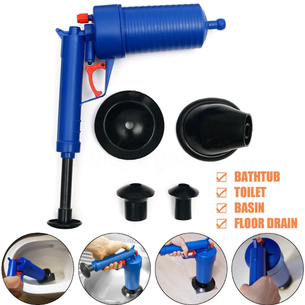High pressure Drain Cleaner Sewer Cleaning Brush Kitchen Bathroom Toilet Dredge Plunger Basin Pipeline Clogged Remover Tool Set
High pressure Drain Cleaner Sewer Cleaning Brush Kitchen Bathroom Toilet Dredge Plunger Basin Pipeline Clogged Remover Tool Set
