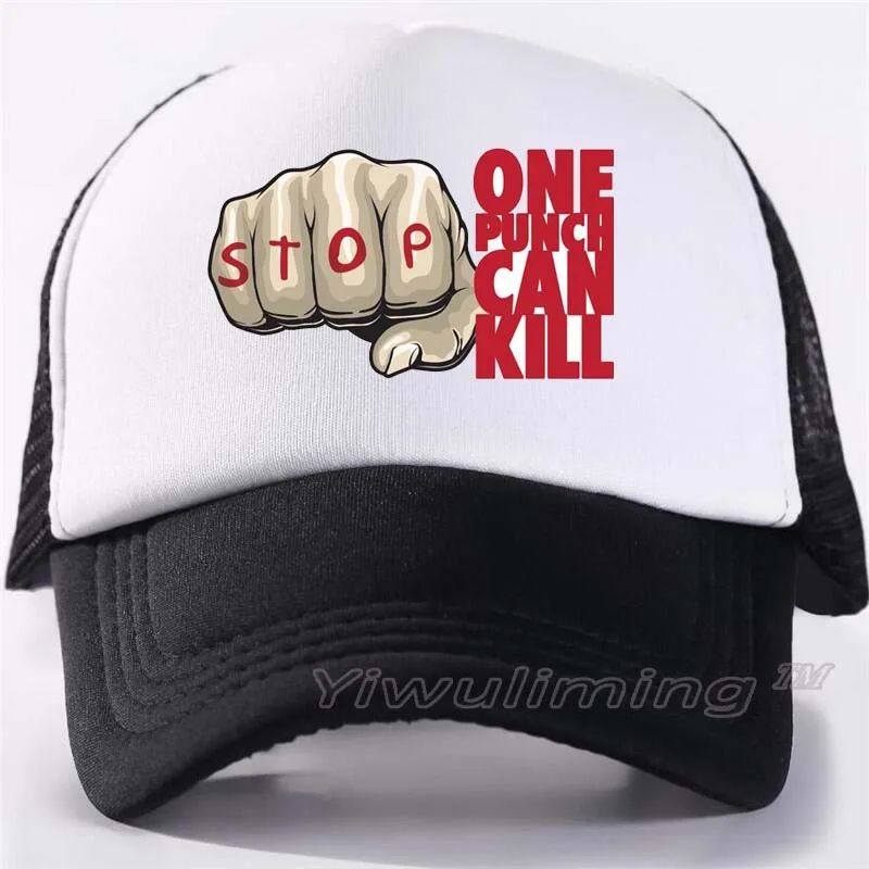 New Summer Trucker Caps one punch man Cool Summer Black Adult Cool Baseball Mesh Net Trucker Caps Hat for Men Adjustable
New Summer Trucker Caps one punch man Cool Summer Black Adult Cool Baseball Mesh Net Trucker Caps Hat for Men Adjustable