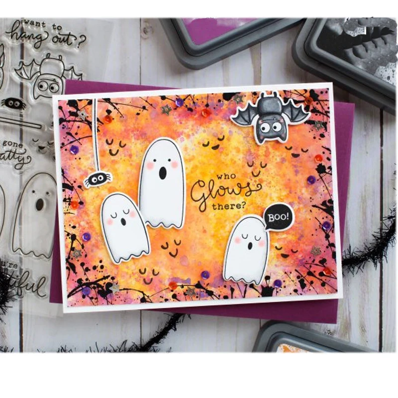 Batty Halloween Transparent Clear Silicone Rubber Stamps Set For DIY Scrapbooking Photo Album Cards Making Decor Dies Cut New
Batty Halloween Transparent Clear Silicone Rubber Stamps Set For DIY Scrapbooking Photo Album Cards Making Decor Dies Cut New