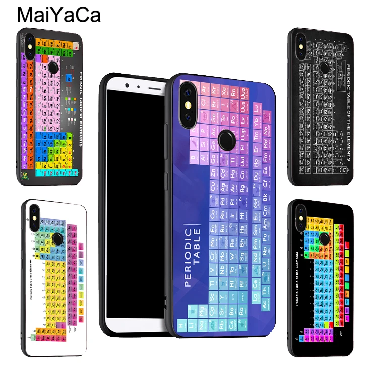 MaiYaCa Che mi шанс периодический стол для POCO X3 F2 Pro F1 чехол Red Note 9 8 T 7 9S 9C Mi 10 Lite A3