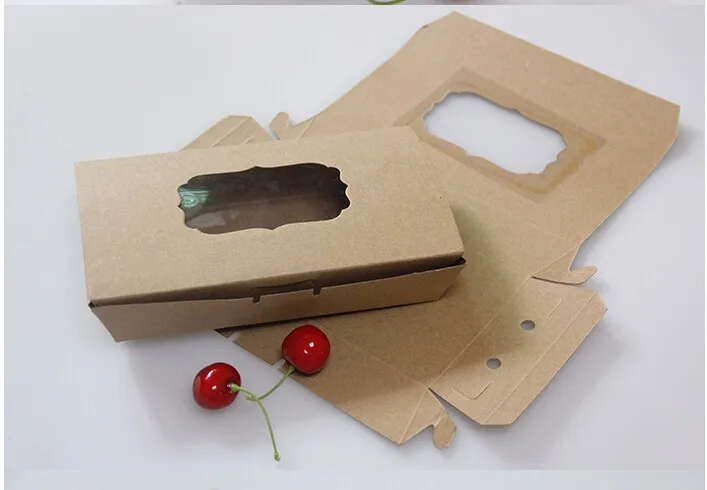 DIY пищевая крафт-бумага упаковочная коробка с окном, крафт-коробки печенья с ПВХ окном
DIY пищевая крафт-бумага упаковочная коробка с окном, крафт-коробки печенья с ПВХ окном