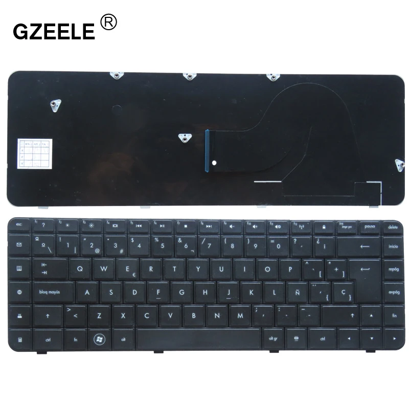 Клавиатура испанская для ноутбука HP Compaq Presario CQ56 G56 CQ62 G62 CQ56-100 AX6 V112346AK1 черный SP |