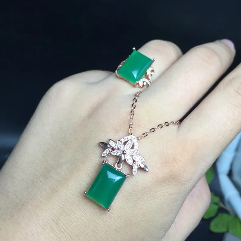 KJJEAXCMY boutique jewels Girls style natural green jade pith square set atmosphere set 925 sterling silver Mosaic set wholesale
KJJEAXCMY boutique jewels Girls style natural green jade pith square set atmosphere set 925 sterling silver Mosaic set wholesale