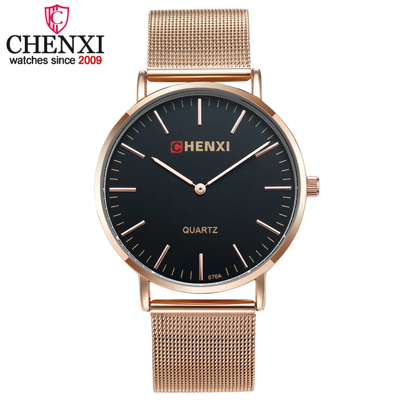 Top Brand Chenxi Luxury Quartz Watch Men Casual Rose Gold Japan Quartz-watch Face Ultra Thin Clock Male Gift Clocks Relogio New
Top Brand Chenxi Luxury Quartz Watch Men Casual Rose Gold Japan Quartz-watch Face Ultra Thin Clock Male Gift Clocks Relogio New