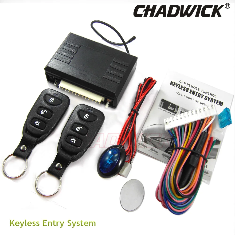 CHADWICK 8113B Universal Keyless Entry System for Car Auto Remote Central Door Lock Vehicle Central Locking wiht led indicator
CHADWICK 8113B Universal Keyless Entry System for Car Auto Remote Central Door Lock Vehicle Central Locking wiht led indicator