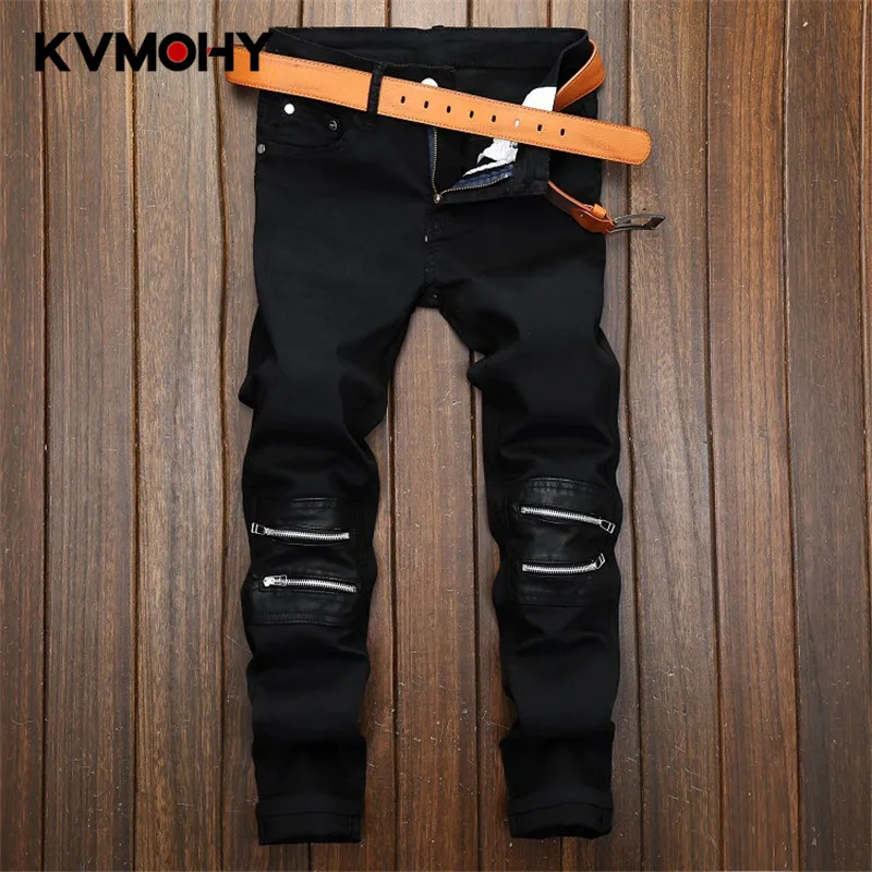 Jeans Men Casual Hiphop Pants Europe And America Style Nightclubs Straight Slim Jean For Mens Denim Trousers Black Jeans
Jeans Men Casual Hiphop Pants Europe And America Style Nightclubs Straight Slim Jean For Mens Denim Trousers Black Jeans