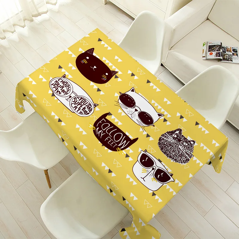 Fashion cartoon cotton and linen table cloth rectangular thick original rectangle table cloth home banquet hotel table cloth
Fashion cartoon cotton and linen table cloth rectangular thick original rectangle table cloth home banquet hotel table cloth