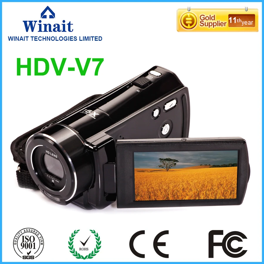 Супер камера видео профессиональный 24mp 16X цифровой зум фото DIS 3 0 "ЖК дисплей