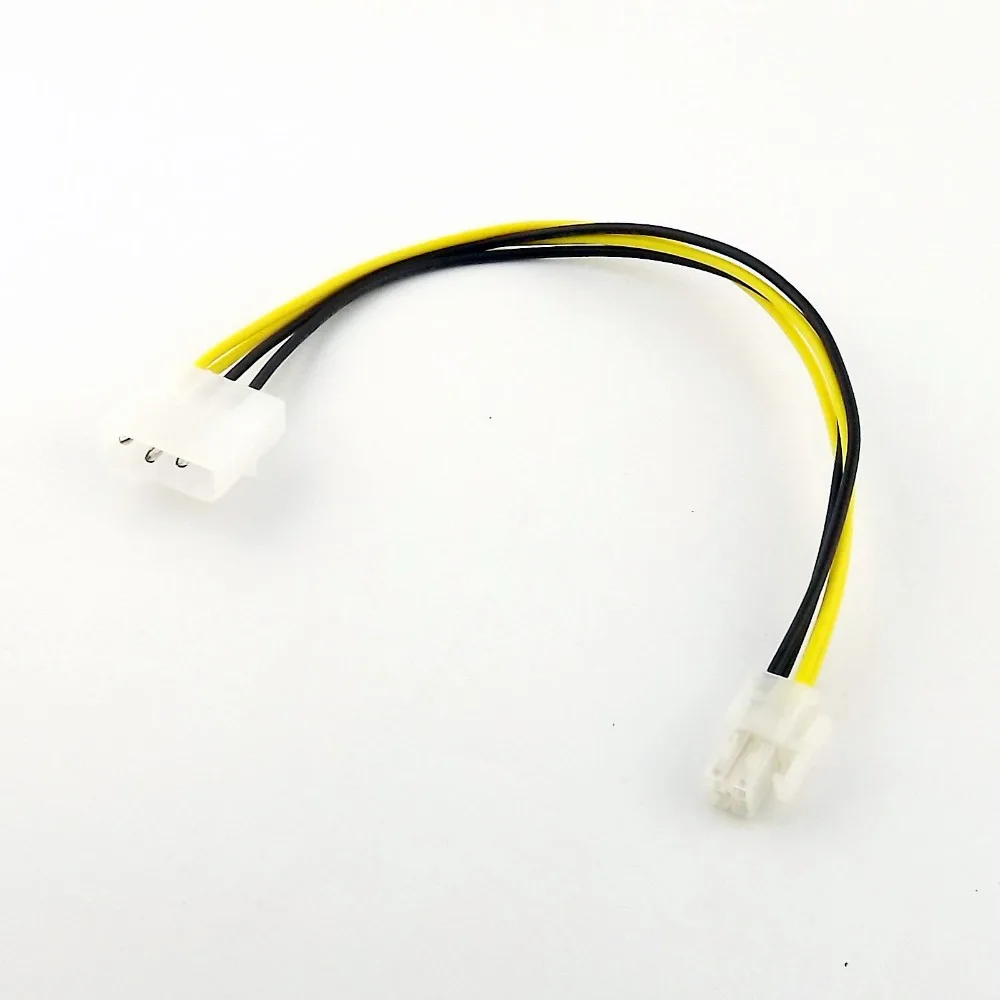 5pcs 4 Pin Molex to P4/64 Bit ATX 12V Power Internal PC Power Adaptor Connector Cable Cord 20cm
5pcs 4 Pin Molex to P4/64 Bit ATX 12V Power Internal PC Power Adaptor Connector Cable Cord 20cm