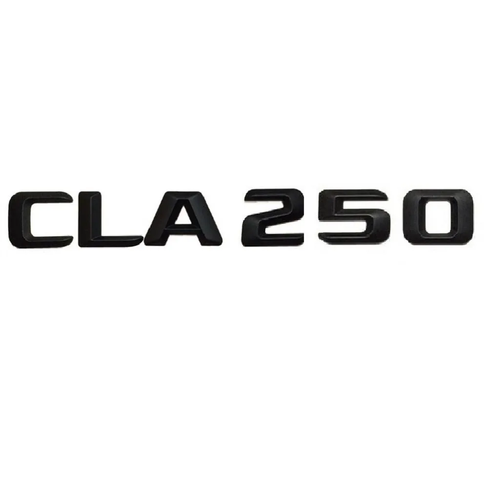 Matt Black " CLA 250 " Car Trunk Rear Letters Words Number Badge Emblem Decal Sticker for Mercedes Benz CLA Class CLA250
Matt Black " CLA 250 " Car Trunk Rear Letters Words Number Badge Emblem Decal Sticker for Mercedes Benz CLA Class CLA250