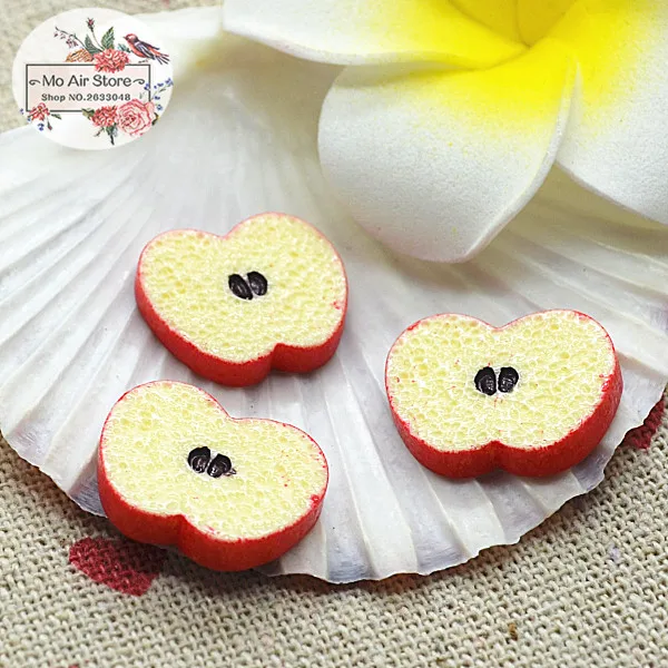 apple slice 20PCS 16mm Resin Flatback Cabochon Miniature Food Art Supply Decoration Charm DIY craft
apple slice 20PCS 16mm Resin Flatback Cabochon Miniature Food Art Supply Decoration Charm DIY craft