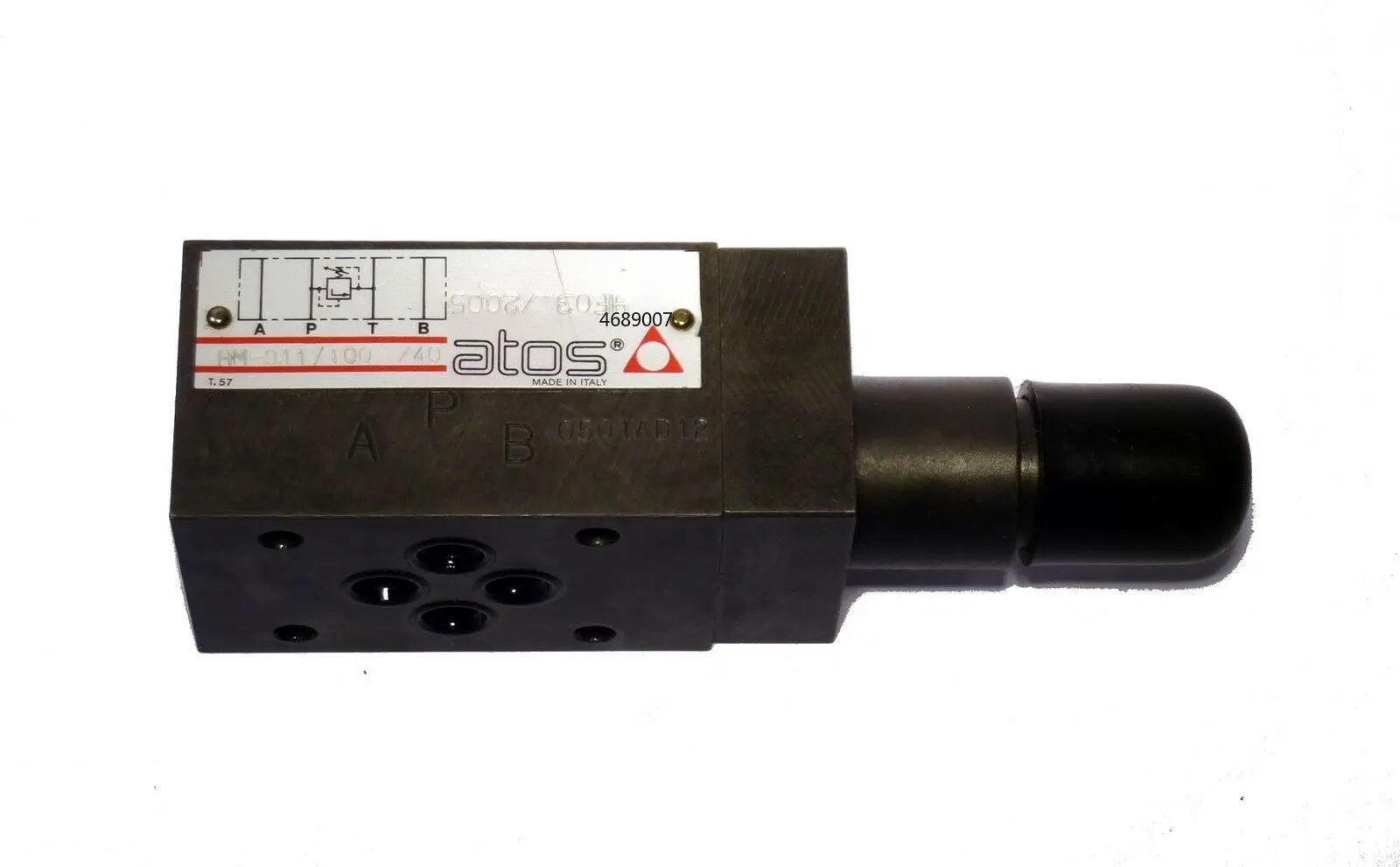 HM-011/100 Atos Zwischenplatten-Druckbegrenzungsventil NG06 рельефный клапан HM-011/100 /40
HM-011/100 Atos Zwischenplatten-Druckbegrenzungsventil NG06 рельефный клапан HM-011/100 /40