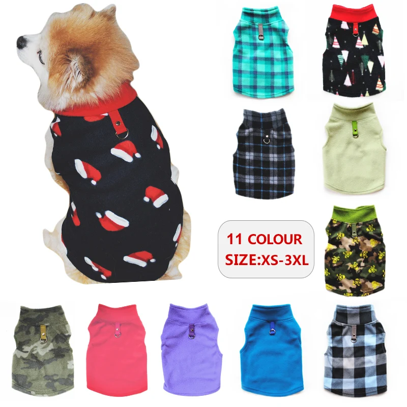 Warm Winter Dog Clothes Fleece Vest for Dog Puppy Fleece Clothing Soft Plaid Costume Doggy Autumn Winter Animal Pet Jacket 40
Warm Winter Dog Clothes Fleece Vest for Dog Puppy Fleece Clothing Soft Plaid Costume Doggy Autumn Winter Animal Pet Jacket 40