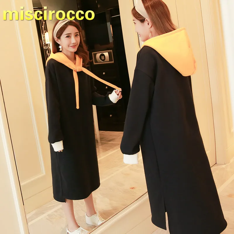 Maternity winter Hoodies wear plus velvet thick clothings coat fashion fallow loose-fitting dress
Maternity winter Hoodies wear plus velvet thick clothings coat fashion fallow loose-fitting dress