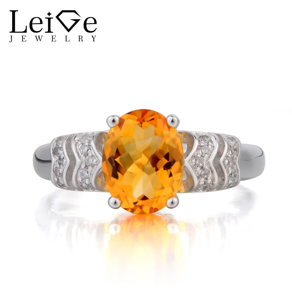 Leige Jewelry Promise Ring Genuine Natural Citrine Ring Oval Cut Yellow Gemstone 925 Sterling Silver Ring Anniversary Gifts
Leige Jewelry Promise Ring Genuine Natural Citrine Ring Oval Cut Yellow Gemstone 925 Sterling Silver Ring Anniversary Gifts