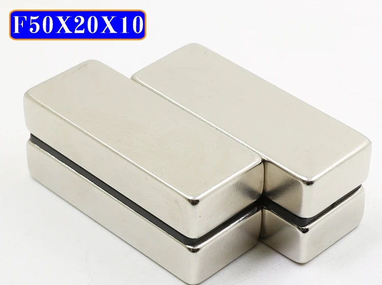 20Pcs 50x20x10 Neodymium Magnet 50mm x 20mm x 10mm N50 NdFeB Block Super Powerful Strong Permanent Magnetic Imanes
20Pcs 50x20x10 Neodymium Magnet 50mm x 20mm x 10mm N50 NdFeB Block Super Powerful Strong Permanent Magnetic Imanes