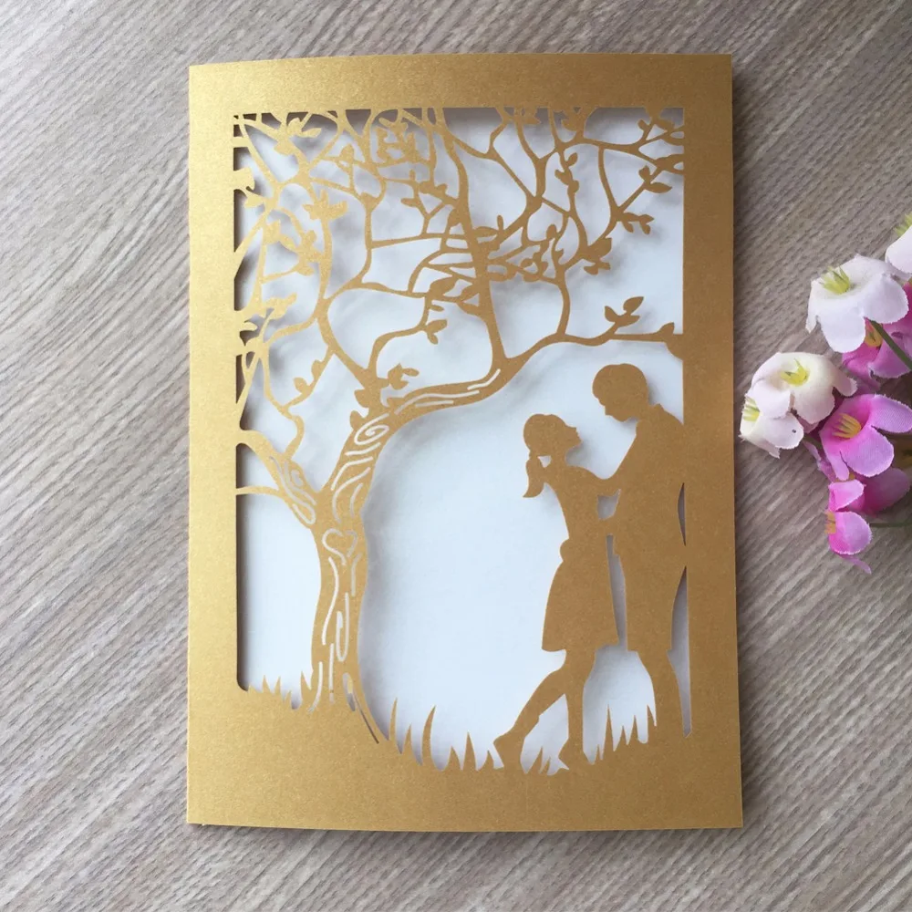 35pcs Romantic Tree Wedding Invitation cards Party Birthday Postcard Greeting Gift Cards Laser Cut Pearl paper Shiny paper Craft
35pcs Romantic Tree Wedding Invitation cards Party Birthday Postcard Greeting Gift Cards Laser Cut Pearl paper Shiny paper Craft