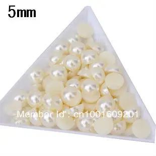 2000pcs/bag 5mm Cream White color ABS Half Round Imitation Pearls Flatback Jewelry Garment Accessory Beads Free shipping
2000pcs/bag 5mm Cream White color ABS Half Round Imitation Pearls Flatback Jewelry Garment Accessory Beads Free shipping