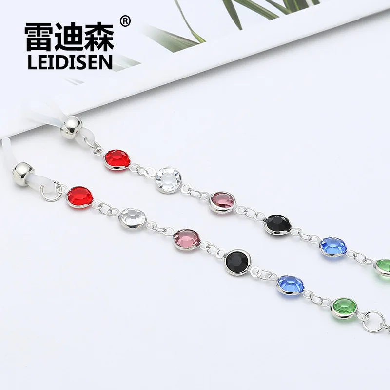 LEIDISEN Brand Stainless Steel 75CM Sunglasses Lanyard Strap Necklace Eyeglass Multicolor Chain Cord For Reading
LEIDISEN Brand Stainless Steel 75CM Sunglasses Lanyard Strap Necklace Eyeglass Multicolor Chain Cord For Reading