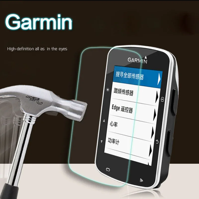 Универсальный gps Garmin протектор экрана из закаленного стекла для edge 510 520 800 810 1000