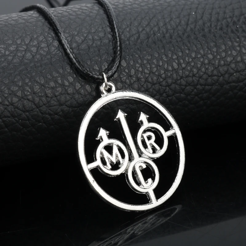 MQCHUN Rock Band MCR Necklace Music My Chemical Romance Pendant Fashion Silvery Metal Rope Chain For Fans | Украшения и
