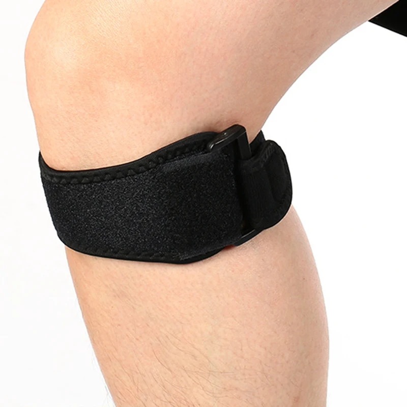 1 pcs Adjustable Patella Knee Tendon Strap Protector Guard Support Pad Girdle Sports Knee Brace Black
1 pcs Adjustable Patella Knee Tendon Strap Protector Guard Support Pad Girdle Sports Knee Brace Black