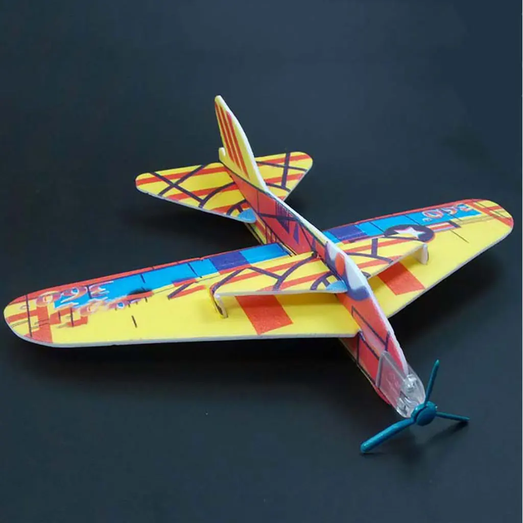 New Hot 1pc Kids Foam Flying Glider Planes Toys Aeroplane Party Bag Fillers Children Toys Game Prizes Gift Model Random Color
New Hot 1pc Kids Foam Flying Glider Planes Toys Aeroplane Party Bag Fillers Children Toys Game Prizes Gift Model Random Color