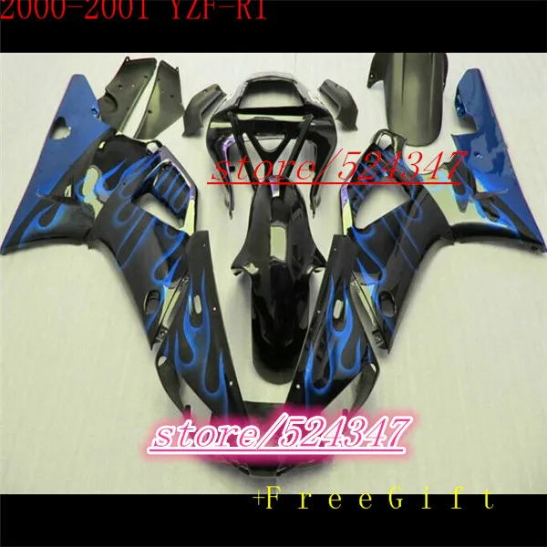 2015 Motorcycle Fairing kit for YZFR1 00 01 YZF R1 2000 2001 YZF1000 Gloss black blue Fairings Motorcycle Accessories & Parts
2015 Motorcycle Fairing kit for YZFR1 00 01 YZF R1 2000 2001 YZF1000 Gloss black blue Fairings Motorcycle Accessories & Parts