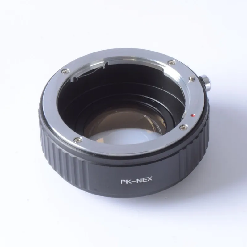 Focal Reducer Speed Booster Turbo adapter ring for Pentax PK Lens to sony e mount nex NEX-7/6 /5/3/5n a7 a7r4 a9 a6000 camera
Focal Reducer Speed Booster Turbo adapter ring for Pentax PK Lens to sony e mount nex NEX-7/6 /5/3/5n a7 a7r4 a9 a6000 camera