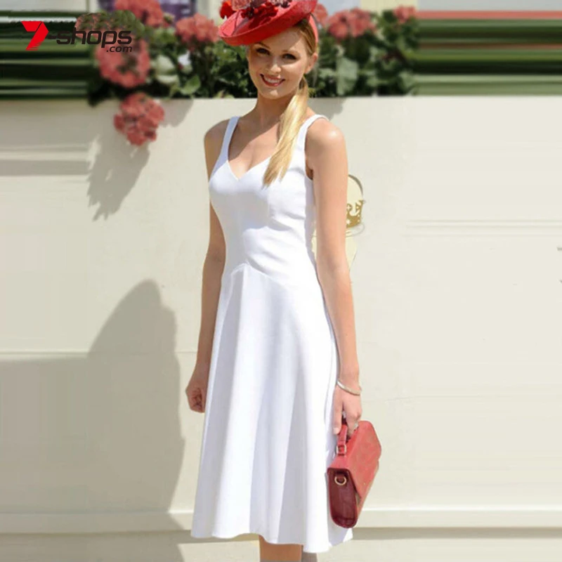 AECU Tunic Dresses For Party Women Dresses Summer Sleeveless O-Neck Female Dress Vestidos Office Dress Midi Ladies Sundress
AECU Tunic Dresses For Party Women Dresses Summer Sleeveless O-Neck Female Dress Vestidos Office Dress Midi Ladies Sundress