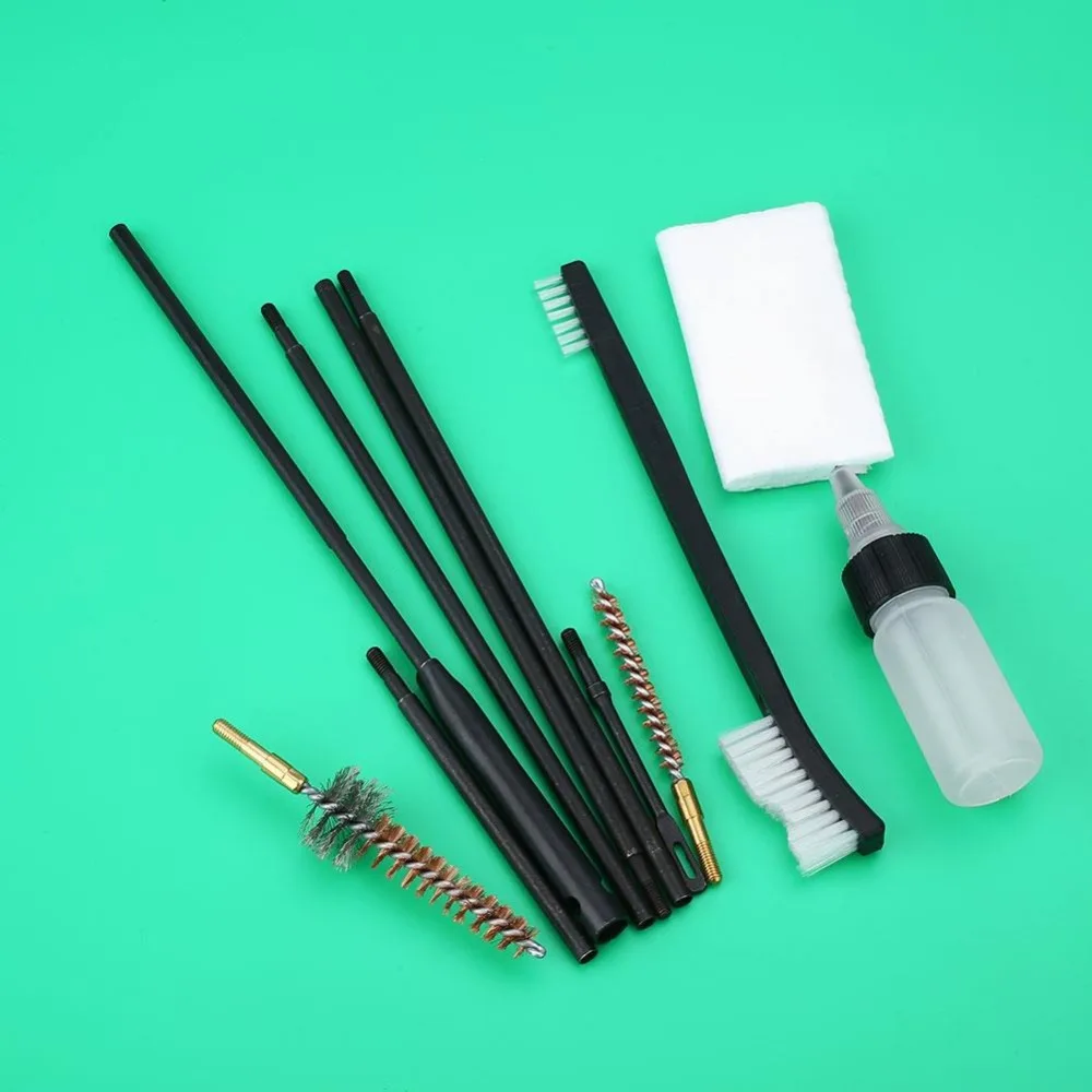 Durable Rifle Cleaning Kit Parts Portable 6 Kinds Gun Cleaning Tool Kit Rifle Handgun Cleaner Pistol Brush Accessory for hunting
Durable Rifle Cleaning Kit Parts Portable 6 Kinds Gun Cleaning Tool Kit Rifle Handgun Cleaner Pistol Brush Accessory for hunting
