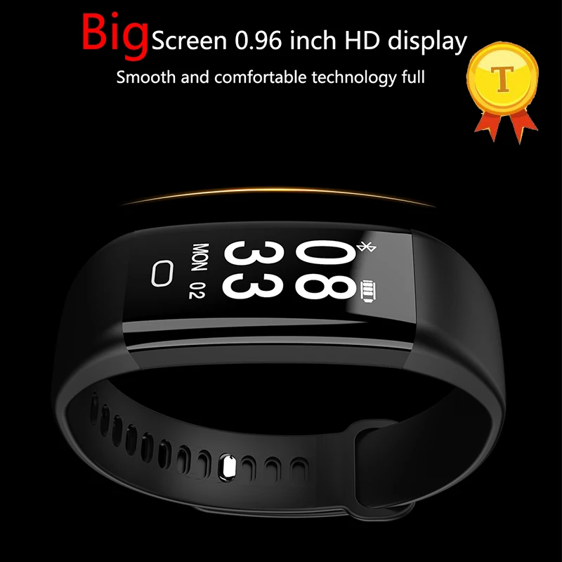 Newest Smartband wristband big screen 0.96inch HD display bluetooth 4.0 heart rate monitoring blood pressure monitor smart band
Newest Smartband wristband big screen 0.96inch HD display bluetooth 4.0 heart rate monitoring blood pressure monitor smart band