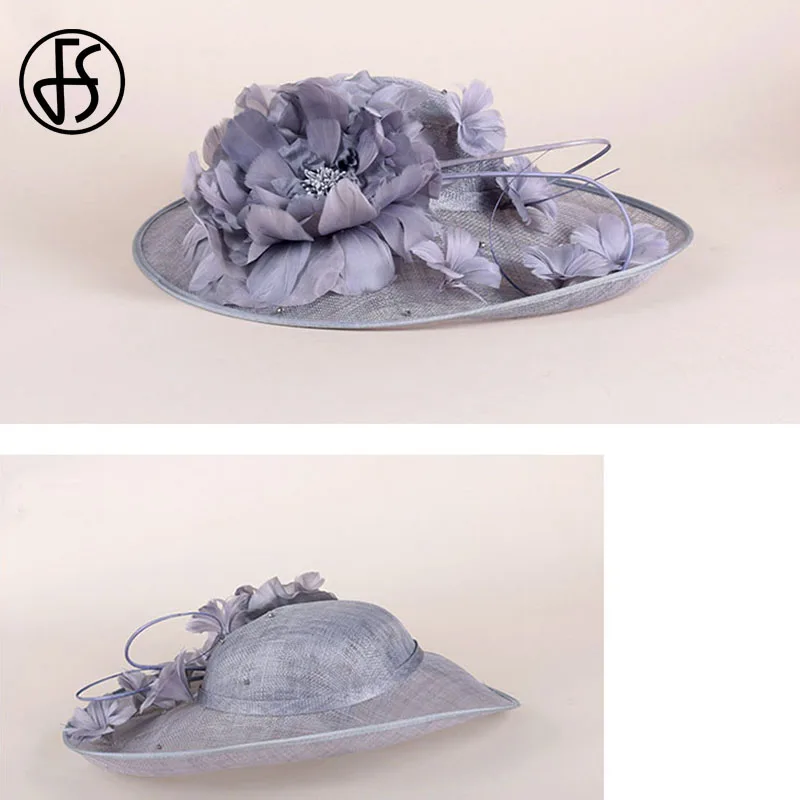 FS Royal Hat Women Hats For Wedding Big Wide Brim Fedora Ladies Sinamay Fascinator Church Hats Kentucky Derby Flower Linen Hat
FS Royal Hat Women Hats For Wedding Big Wide Brim Fedora Ladies Sinamay Fascinator Church Hats Kentucky Derby Flower Linen Hat
