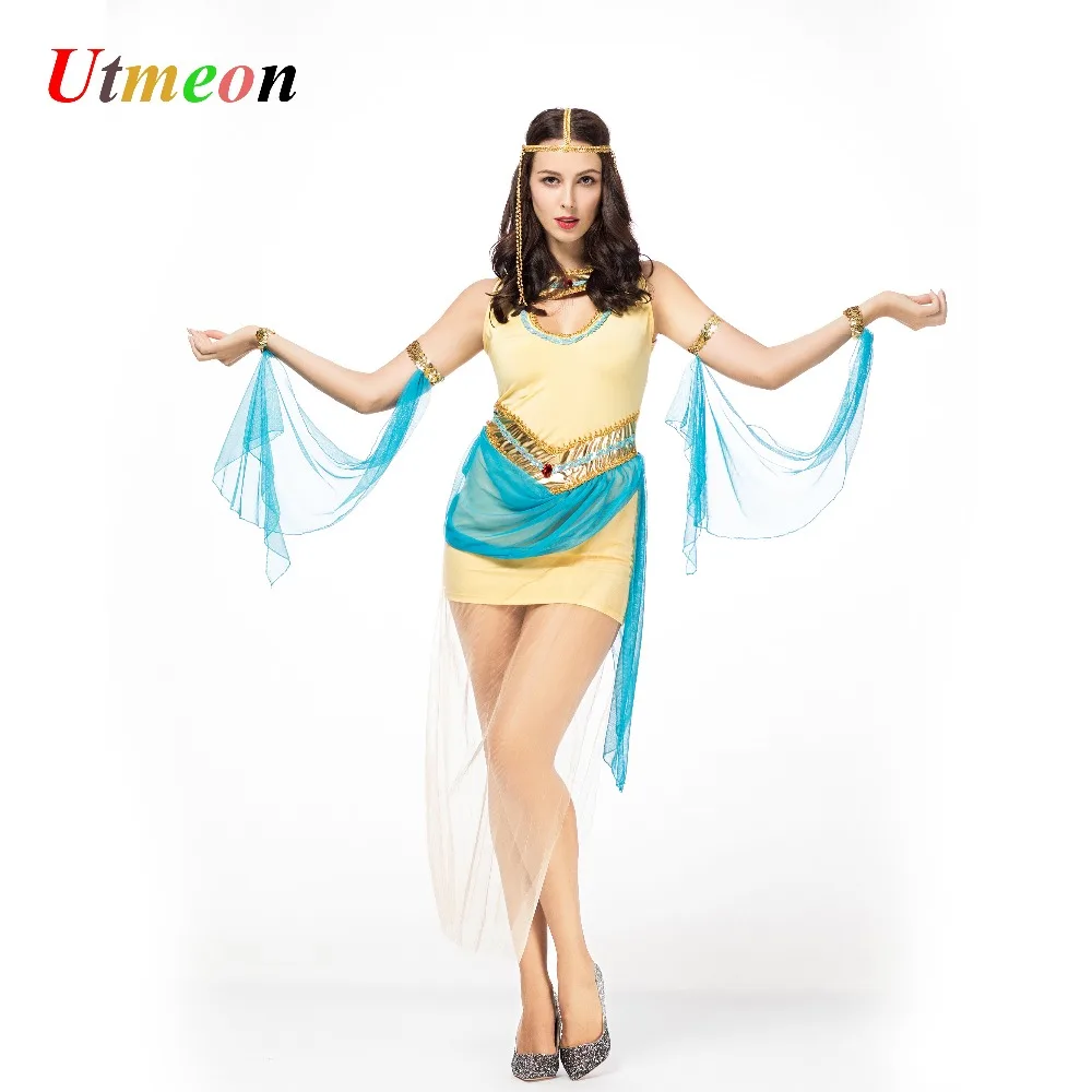 UTMEON-Women's Arab Queen Of Egypt Cleopatra Costume Fancy Dress Clothes Halloween Egyptian Costume Ethnic Clothing
UTMEON-Women's Arab Queen Of Egypt Cleopatra Costume Fancy Dress Clothes Halloween Egyptian Costume Ethnic Clothing