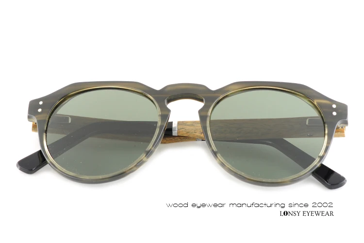 LONSY New Round Acetate Frame Sunglasses Women Polarized Brand Designer Original Wood Sun Glasses Female oculos de sol feminino
LONSY New Round Acetate Frame Sunglasses Women Polarized Brand Designer Original Wood Sun Glasses Female oculos de sol feminino