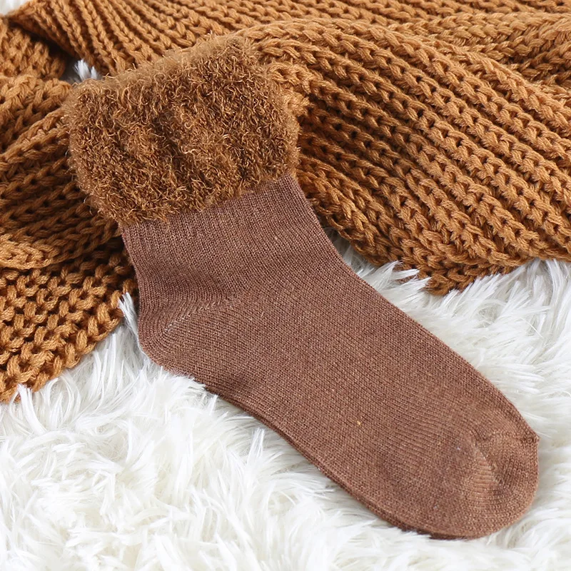Snow Socks Women Winter Solid Patchwork Keep Warm Calcetines Breathable Thick Casual Mid Socks Female Simple
Snow Socks Women Winter Solid Patchwork Keep Warm Calcetines Breathable Thick Casual Mid Socks Female Simple